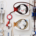 An example of a dialysis machine. An example of a dialysis machine.