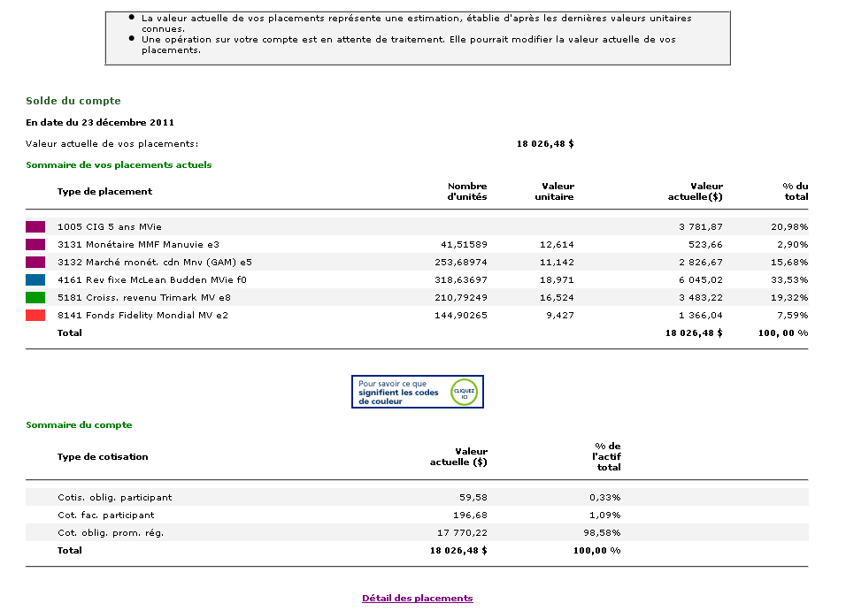 Account Balance