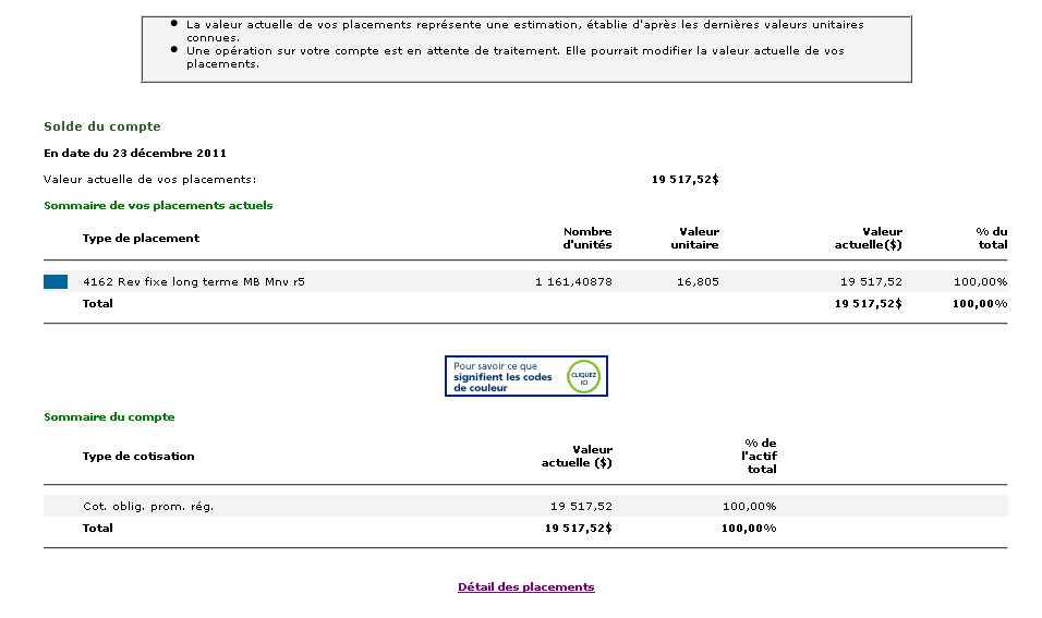 Account Balance