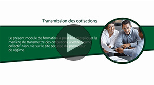 Transmission des cotisations